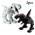 thumbnail image 2 of 2PCS Dinosaur Building Toy Cube Transforming Dinosaur Toy Stress Relief Toy, 2 of 10