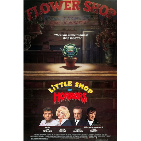 Little Shop Of Horrors Movie Poster 24Inx36In Art Poster 24x36 Square Adults Best Posters