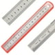 thumbnail image 3 of Reglas con Funda FlipRulex015 4Pzas 15cm Doble Cara Acero Inoxidable Gris., 3 of 3
