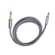 thumbnail image 5 of Cable de audio para guitarra de 6,35 mm a 3,5 mm TRS macho a macho, mono a estéreo para mezcladores 1 metro, 5 of 9