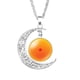 thumbnail image 5 of Collar con colgante de luna de GEMA de tiempo de Dragon Ball, accesorios periféricos de Anime clásicos, regalos de vacaciones, 5 of 5