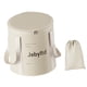 thumbnail image 5 of Lavabo para pies con tapa para dormitorio, plegable, portátil, multifuncional Beige, 5 of 9