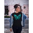 thumbnail image 2 of Celeste Butterfly T-Shirt Women -SPIdeals Designs, Female 4X-Large, 2 of 4