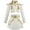 White, variant on Girls Stage Performance Outfit with Top and Skirt Halloween Cosplay Costume