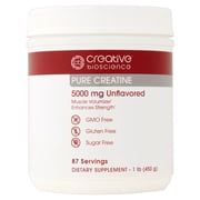 Creative Bioscience Pure Creatine Powder, 87 Servings