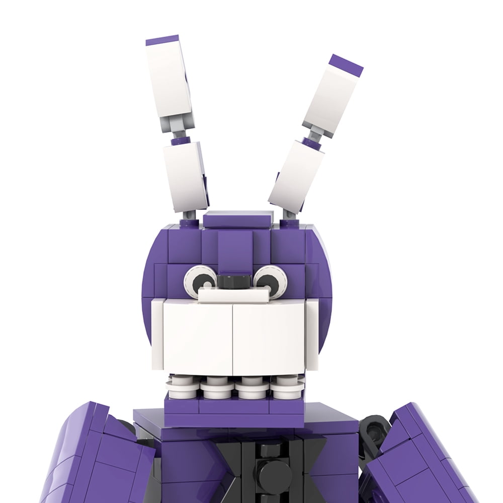 MOOXI Five Nights Bonnie Action Figures Building Blocks Toys,FNAF Classic Horror Game Building Set,Halloween Birthday Gifts for Boys and Girls(498pcs)