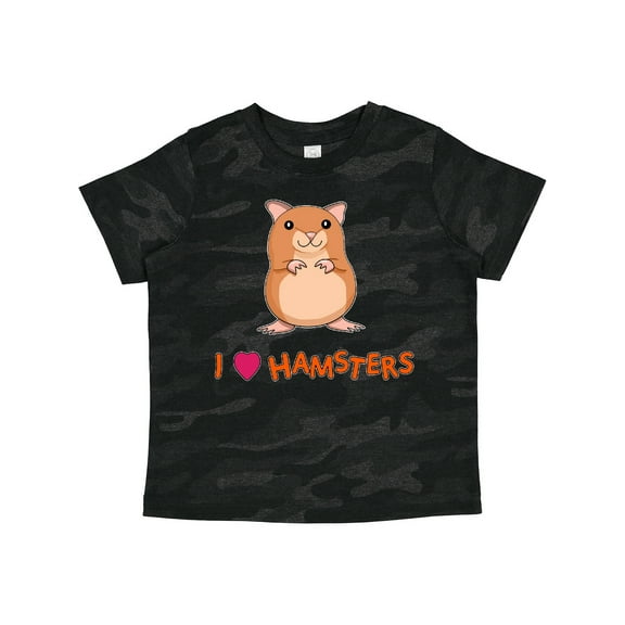 Inktastic I Love Hamsters Boys or Girls Toddler T-Shirt