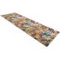 thumbnail image 5 of Rugsotic Carpets Machine Made Heatset Polypropylene Area Rugs - 3'2''X10', Runner, Caramel Blue, Contemporary Modern, High Pile Machine Made Area Rugs For Living Room, Bed Room (M00040), 5 of 7