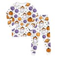 thumbnail image 6 of KPOPLK Kids Halloween Ghost Print Pajamas Outfit Girls Sleepwear Sets Kids Pjs Clothes,Size 4-5 Years, 6 of 9