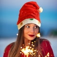 thumbnail image 6 of Christmas Hat, Singing, Dancing Hat with Music, Festive Holiday Hat for Celebrations, Hat for Family Gatherings, Christmas Accessories for Parties,Red, 6 of 7
