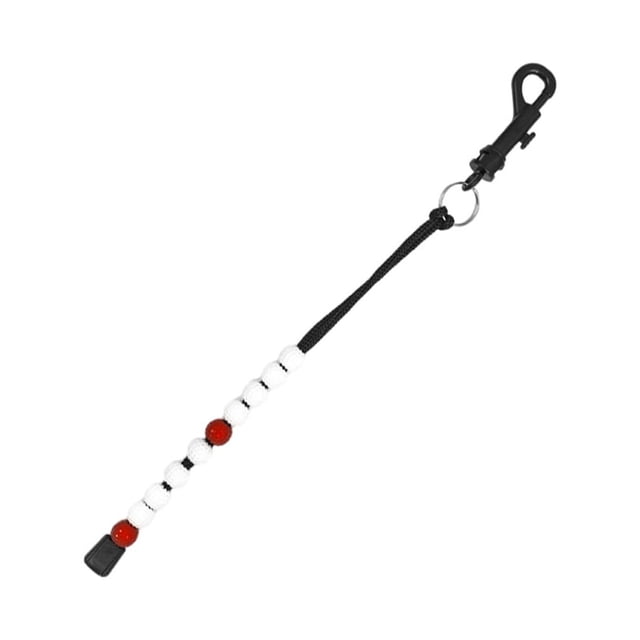Sonducket Puntuación de contador de golpes Manera fácil y rápida de realizar un seguimiento del accesorio de anotador de pelota de juego Golf rojo
