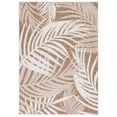 thumbnail image 2 of SAFAVIEH Beach House Kaeden Botanical Indoor/Outdoor Area Rug, Brown/Ivory, 9' x 12', 2 of 16