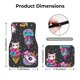 thumbnail image 5 of Fotbe Cat Icecream Juego de 4 Tapetes para Auto con Estampado – Alfombrillas de Goma Reforzada, Diseño Antideslizante, Protección para Todo el Año – Vehículos, Autos, Camionetas y SUVs, 5 of 7