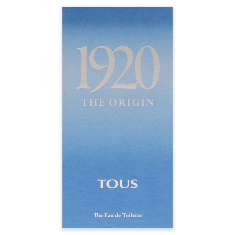 Tous 1920 The Origin Eau De Toilette Spray By Tous - 3.4 oz Tous 1920 The Origin Eau De Toilette Spray By Tous - 3.4 oz