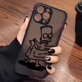 thumbnail image 3 of Case for iPhone Apple 14 13 11 12 MINI Pro XS Max XR X 7 8 SE 2022 2020 6 6S Plus Case Funda Capa Shell Movie The S-Simpsons-S, 3 of 5