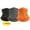 Black&Gray&Orange, variant on 2 Pack Summer Face Mask for Men Women Neck Gaiters Breathable Sun Protection Cover Black