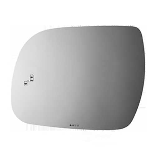 Burco Side View Mirror Replacement Glass - Clear Glass - 4610B