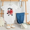 thumbnail image 3 of Betty Boop Cute Sassy Kissy Face Bodysuit Jumper Girls Infant Baby Brisco Brands 24M, 3 of 6