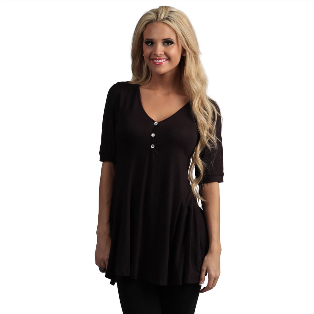 Women's Elbow-Length Sleeve Tunic