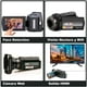 thumbnail image 2 of Videocámara VAK VD-534K 4K Wifi 48mp Vision Nocturna Zapata Hdmi, 2 of 7