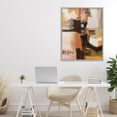 thumbnail image 2 of Stupell Industries Contrasting Neutrals Abstract Gray Framed Giclee Art design by Maurizio Piovan, 30 x 24, 2 of 8