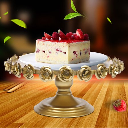 

Flkoendmall Cupcake Holder Cake Stand Display Tray Dessert Fruit Plate Wedding Party Decor