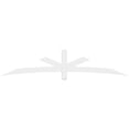 thumbnail image 2 of 96"W x 20"H x 2"D x 4"F, 5/12 Pitch, Alberta Architectural Grade PVC Gable Bracket, 2 of 8