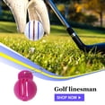 thumbnail image 4 of VONKY Golf Marker Stencil Convenient Ball Liner Fashionable Alignment Tool Versatile Line Scriber Golfing Slides for Drawing Use Beads/Fuchsia, 4 of 5