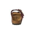 thumbnail image 3 of Birkenstock Arizona Big Buckle Narrow Fit Leather Sandal, 41, Red, 3 of 5