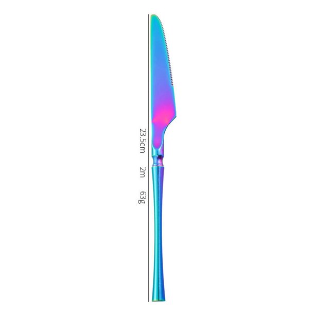 Zoseil-cubiertos portátiles de acero inoxidable 304, tenedor, cuchillo, cuchara, juego de cena, vajilla de comida coreana, juegos de vajilla de lujo Fivean unisex