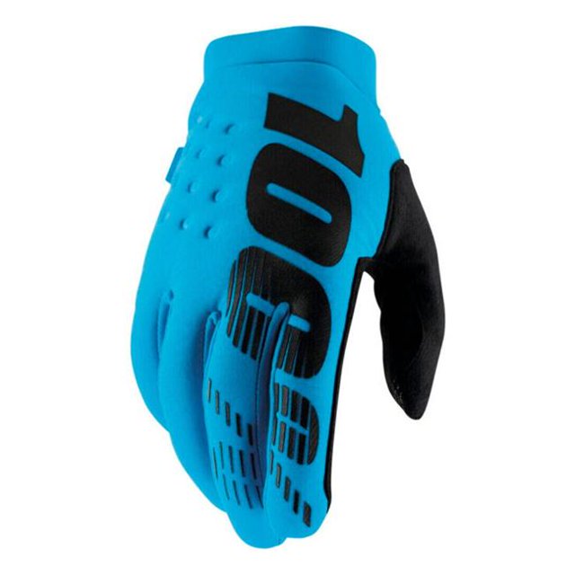 100 Percent 10016-494-13 BriskerCold-Weather Gloves, Turquoise - Extra Large