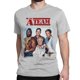 thumbnail image 1 of Regalos para amantes de la película "El Equipo A", regalo para fanáticos de la película, camiseta de algodón para hombre y mujer, camiseta de cuello redondo, camiseta de manga corta., 1 of 7