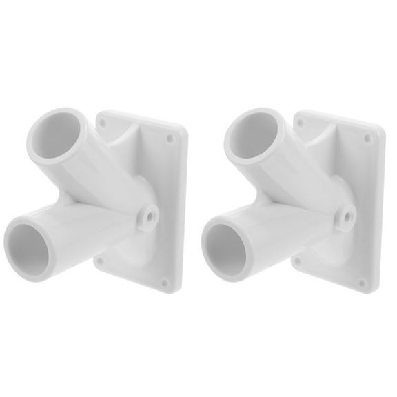 Flag Stand Fixed Bracket Thicken Holder Garden Pole for outside House Outdoor Wall Mount 2 Count