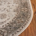 thumbnail image 4 of SAFAVIEH Vintage Ifrit Bordered Area Rug, Stone/Mouse, 5'3" x 7'6" Oval, 4 of 12