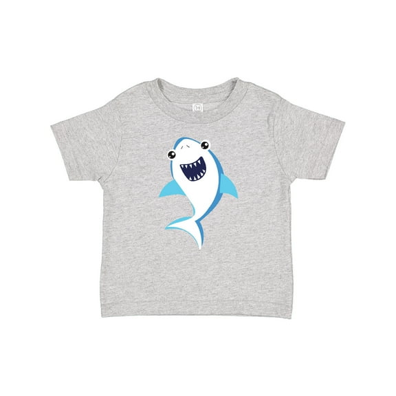 Inktastic Cute Shark, Little Shark, Blue Shark Boys or Girls Baby T-Shirt