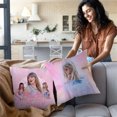 thumbnail image 5 of Fundas de almohada de dibujos animados T-Taylors, funda de cojín decorativa para sofá, hogar, impresión a doble cara, corta, de felpa, linda S-Swifts, 5 of 5