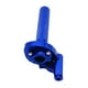thumbnail image 3 of Aluminio CNC 7/8 " Manillar Modificado Fit Para Moto Azul Cola  Manija del tubo del acelerador, 3 of 8