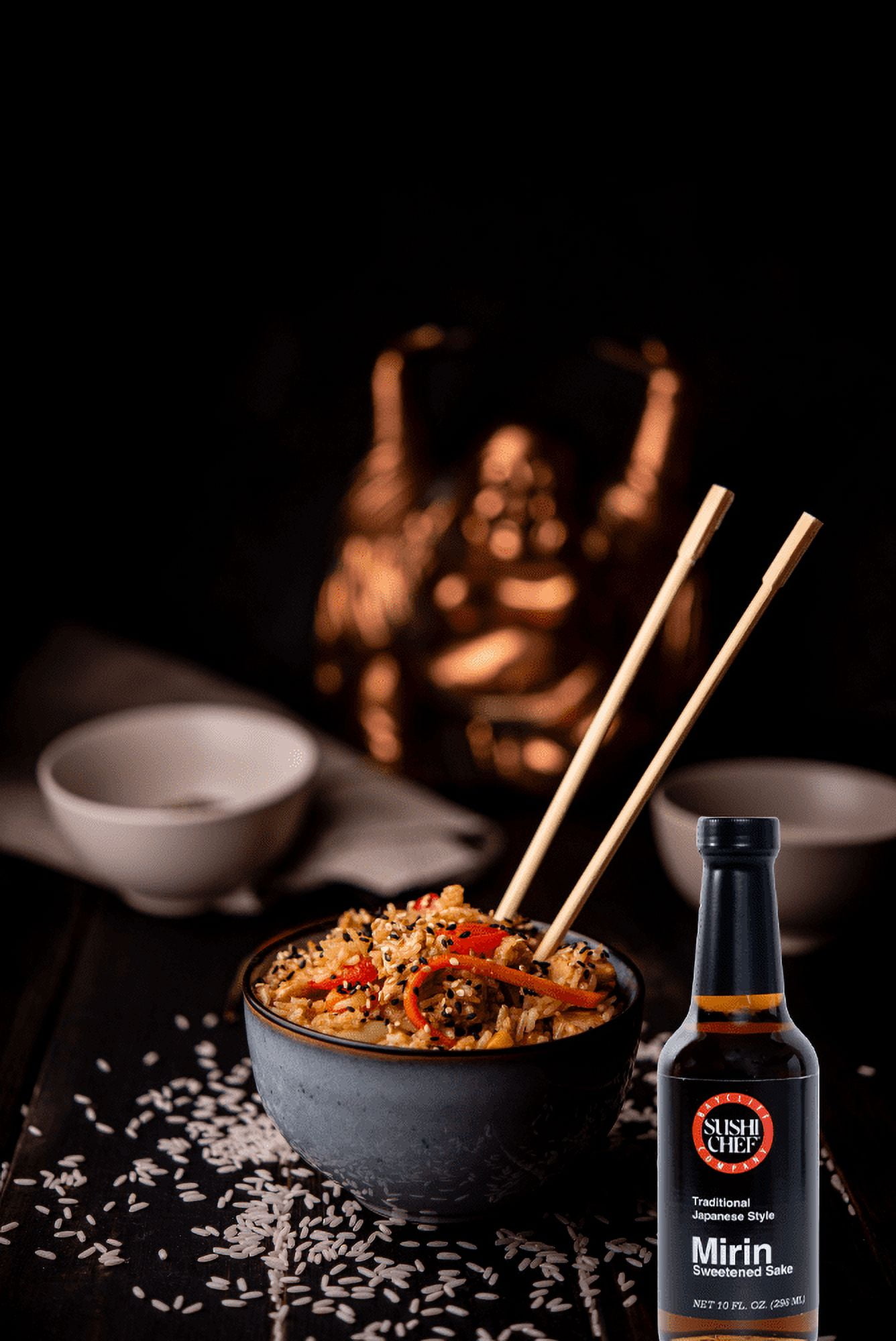 Sushi Chef, Japanese Mirin Sweet Sake, 10oz, Traditional Brewed