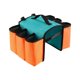 thumbnail image 5 of Estante trasero para bicicleta, bolsa para bebidas, 6 bolsillos, enfriador de maletero de bicicleta con aislamiento de doble cara Naranja Soledad Alforja de asiento trasero de bicicleta, 5 of 8