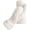 White, variant on Women's Winter Gloves Warm Lining - Cozy Wool Knit Thick Gloves Mittens