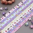 thumbnail image 5 of Home Decoration Kids Gift Lucky Star Cartoon Single Sided Colorful Star Paper Strip Scrapbooking Star Origami Paper Folding Star 16, 5 of 8