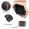 thumbnail image 2 of PU Leather Coin Purse Wallet Compact Water-Resistant Card Cases Money Organizers Mushrooms and Plants Pattern, 2 of 7