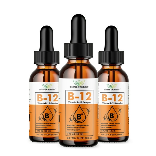 Vitamin B12 Liquid Drops Vitamin B12 Sublingual Vitamin B Complex