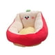 thumbnail image 3 of Sillón con cojín kawaii, sofá perezoso, divertido y cómodo, decoración para dormitorio interior. Rojo, 3 of 9