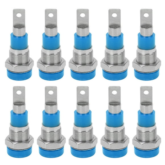 Electrical Connection Tools,10Pcs Banana Socket 4mm Electrical Test Accessories Banana Plug Connectors Breakthrough Technology