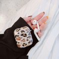 thumbnail image 2 of Coque Magnétique 3D Pailletée Design Airpods Étui de Luxe Conque Veines Accessoires Airpods Peau en Plastique Dur Anti-Rayures Étui de Protection Léopard, 2 of 3