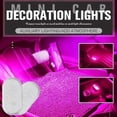 thumbnail image 3 of Car Interior LED Sensor Light, USB Rechargeable Auto  Ambient Lamp for Dark Spaces, Mini Design, Clear Lighting, One Touch Perspective Lighting, ABS Material, 120mA Battery, 3 of 8
