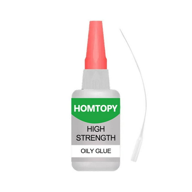 Instant Welding High Strength Oily Glue 50ml, Waterproof Shockproof Flexible Adhesive for Rubber, Plastic, Metal, Wood, Leather, Ceramic & Glass Repair