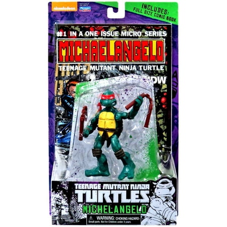 Teenage Mutant Ninja Turtles Nickelodeon Michelangelo Action Figure [Comic Book]