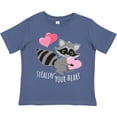 thumbnail image 3 of Inktastic Stealin' Your Heart Cute Raccoon Boys or Girls Toddler T-Shirt, 3 of 5